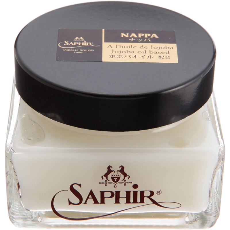 SAPHIRNOIR《サフィールノワール》 スペシャルナッパ デリケートクリーム マットな仕上がり　保湿 革 手入れ 75ml