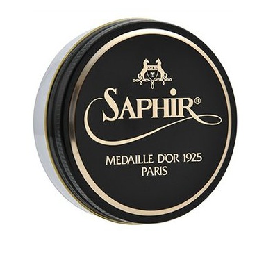 SAPHIRNOIR《サフィールノワール》wax ビーズワックスポリッシュ ハイシャイン 鏡面磨き 靴磨き 50ml<02ニュートラル>